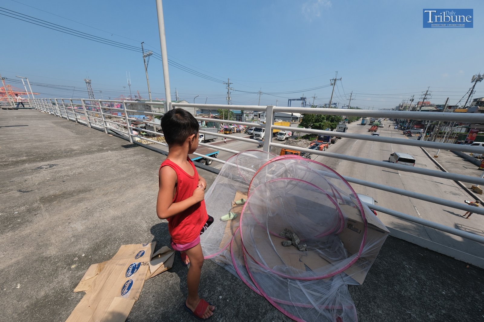TRIBUNE-kids-playing-on-the-bridge